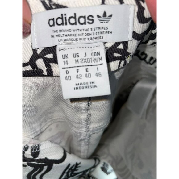 NEW ADIDAS ORIGINALS WOMENS FIORUCCI "FACES" TREFOIL TRACK JACKET Set~ MEDIUM - Picture 5 of 12